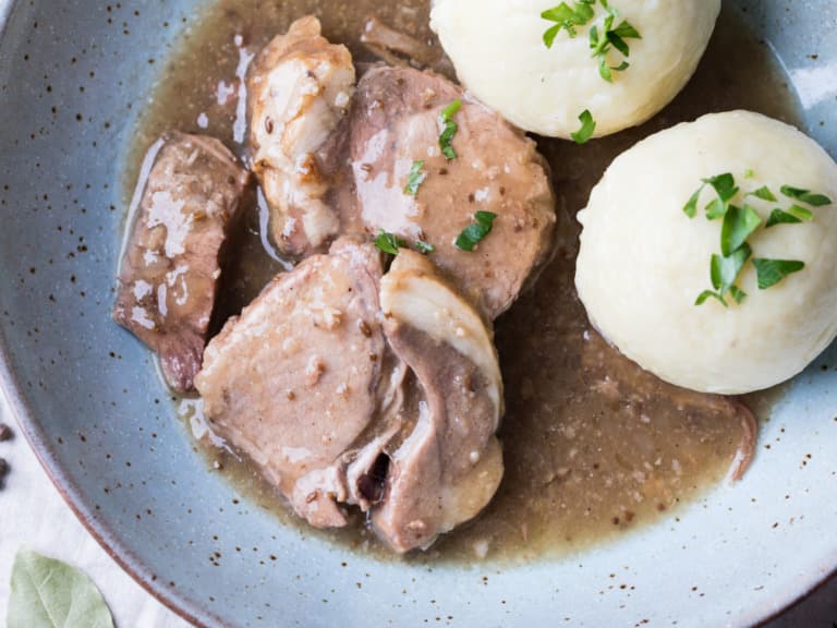 Wildschweinbraten im eigenen Saft mit Bio-Zutaten,  320g