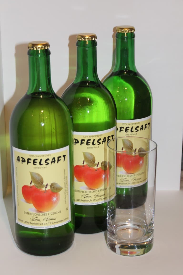 Apfelsaft filtriert