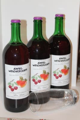 Apfel-Weichselsaft von Obstbau Samm