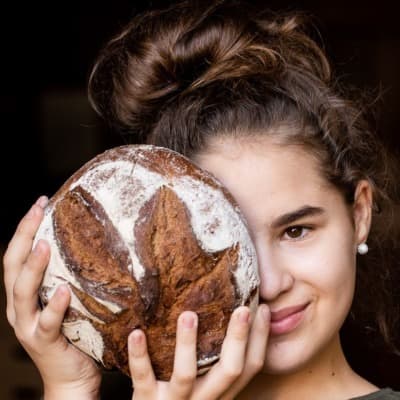 Laib dunkel von Kolm - Die Bäckerei.