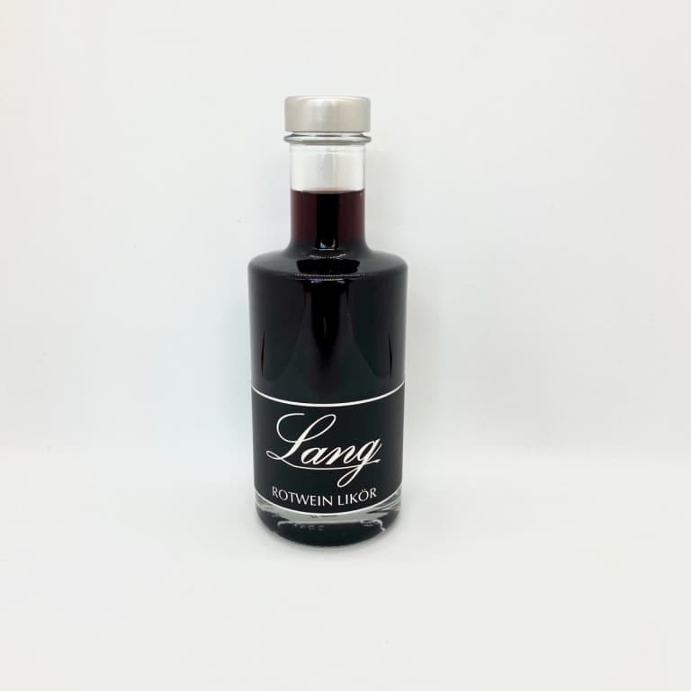 Rotwein Likör