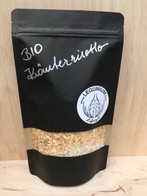 Bio Trockenmischung Kräuterrisotto von LEGUMIUM die Gemüsekombüse