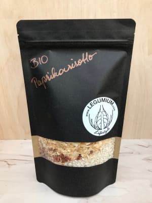 Bio Trockenmischung Paprikarisotto von LEGUMIUM die Gemüsekombüse