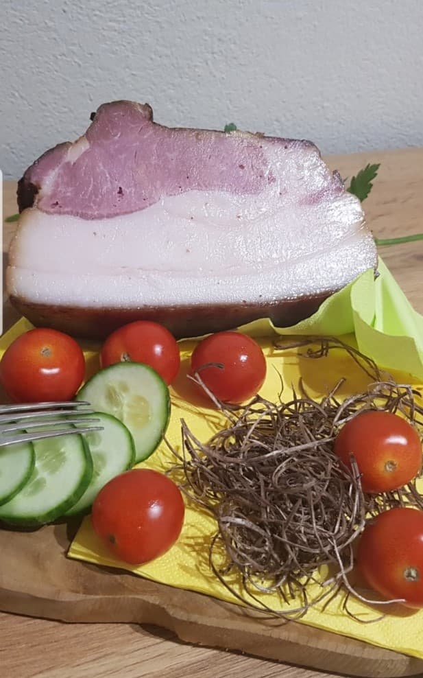 Karreespeck vom BIO Mangalitza Schwein 250g