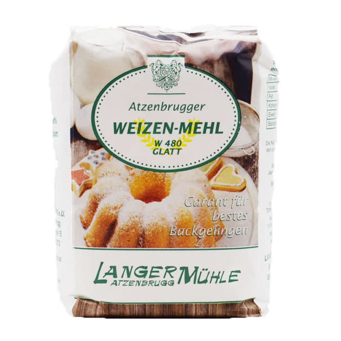 Weizenmehl W480 glatt 1kg