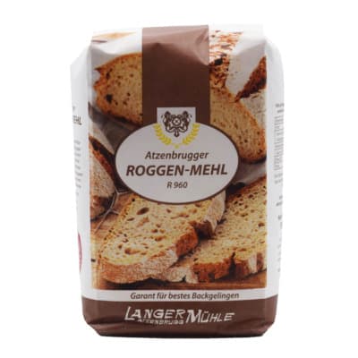 Roggenmehl R960 1kg von Langer-Mühle e.U.