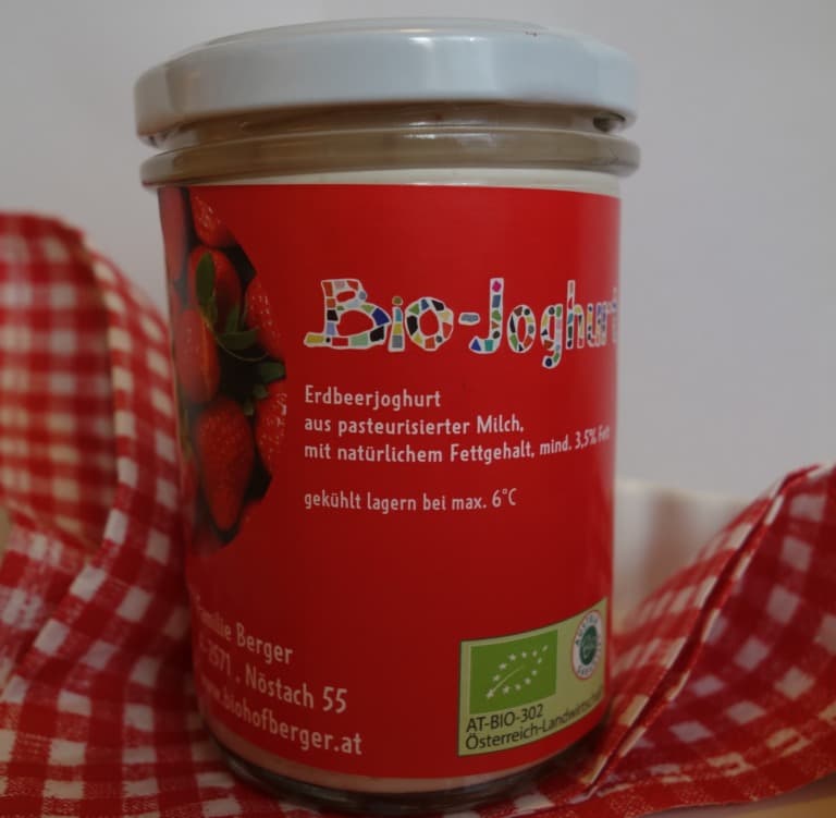Bio Fruchtjoghurt Erdbeere