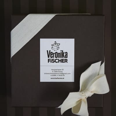 Bitterschokoladentorte mit Schachtel 180g von Veronika Fischer Manufaktur