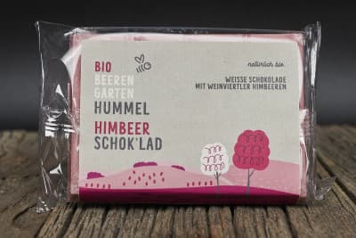 Weinviertler Bio Himbeer Schok'lad von Biobeerengarten Hummel OG