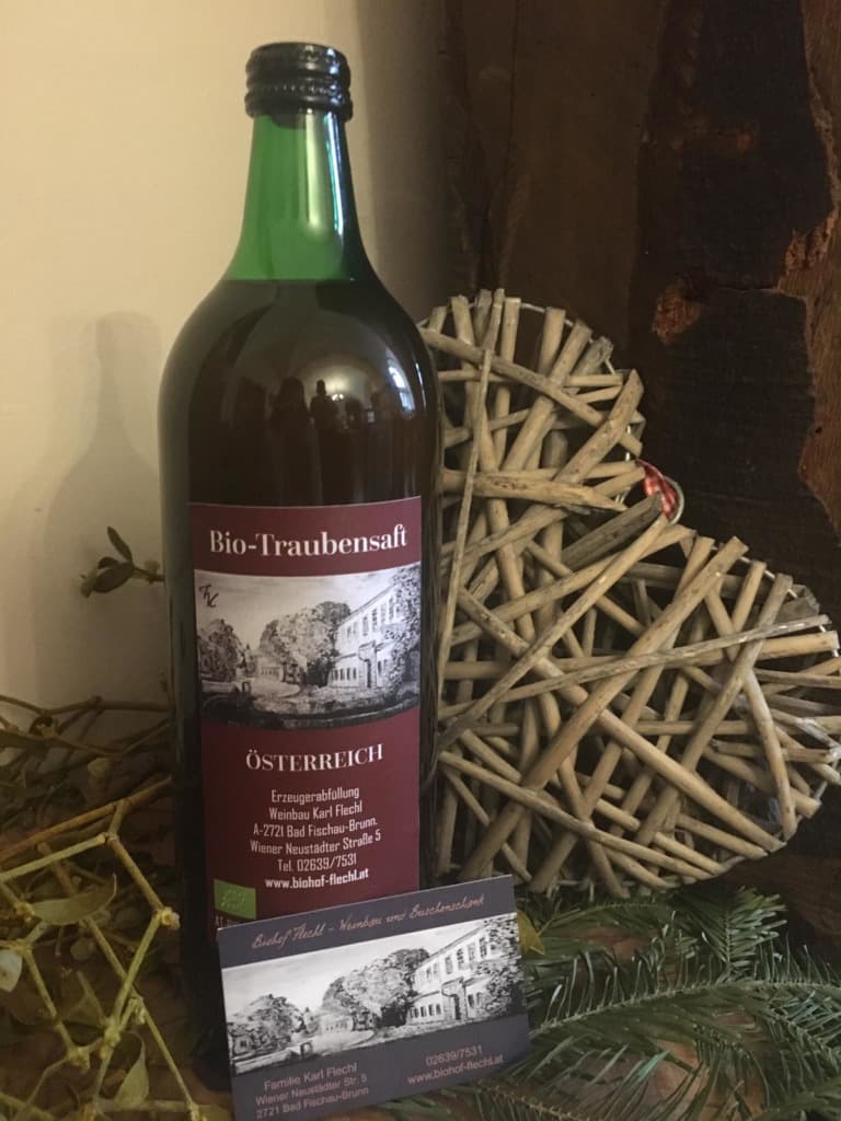 Bio Traubensaft rose