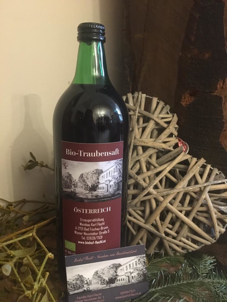 Bio Traubensaft rot