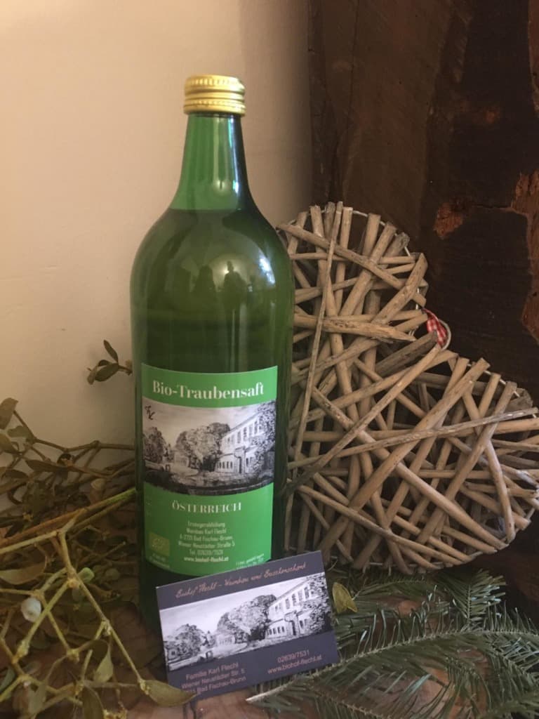 Bio Traubensaft weiß