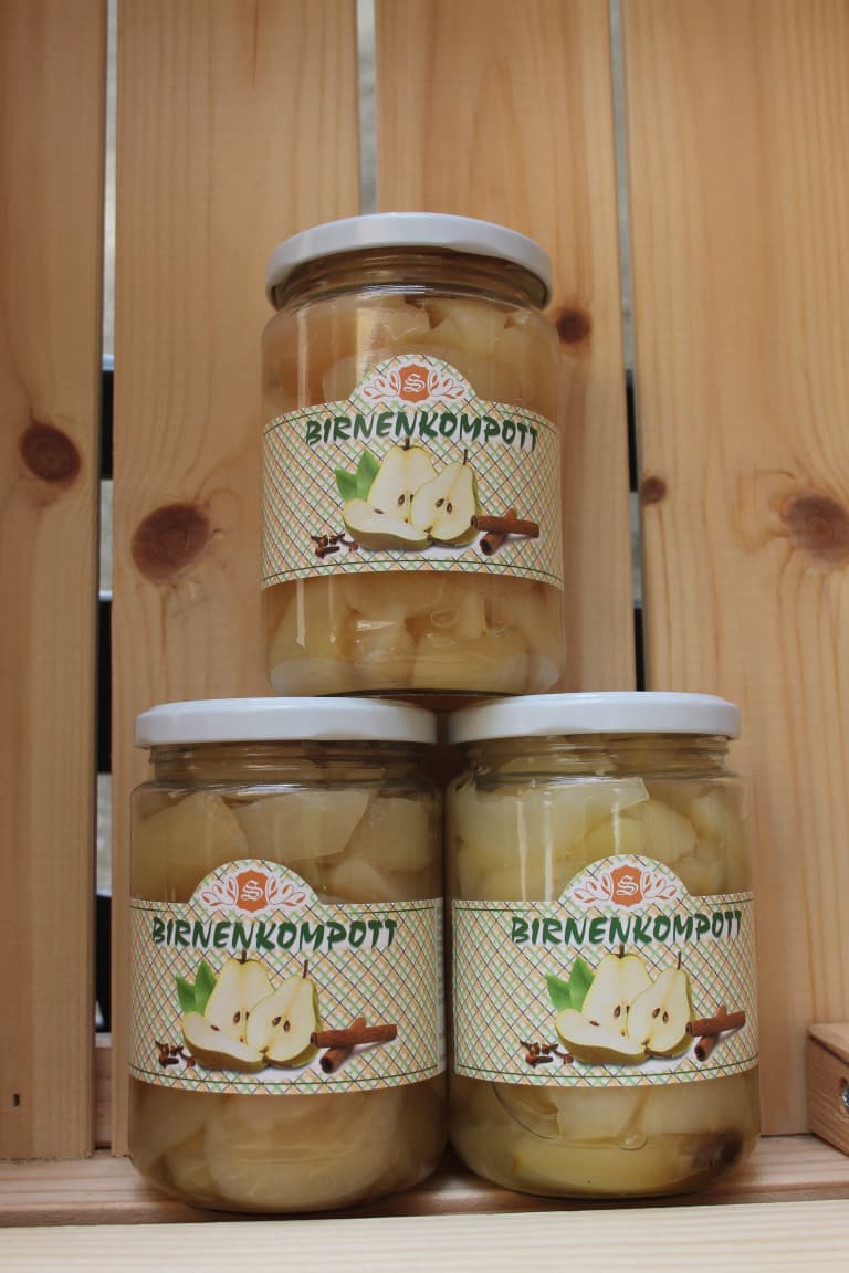 Birnenkompott