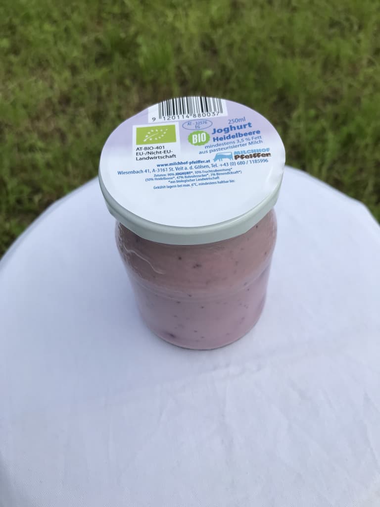 BIO Heidelbeer Joghurt