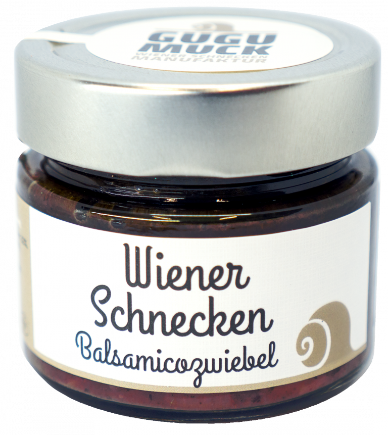 Wiener Weinbergschnecken in Balsamicozwiebel