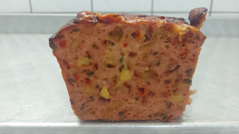 Frühlingsleberkäse