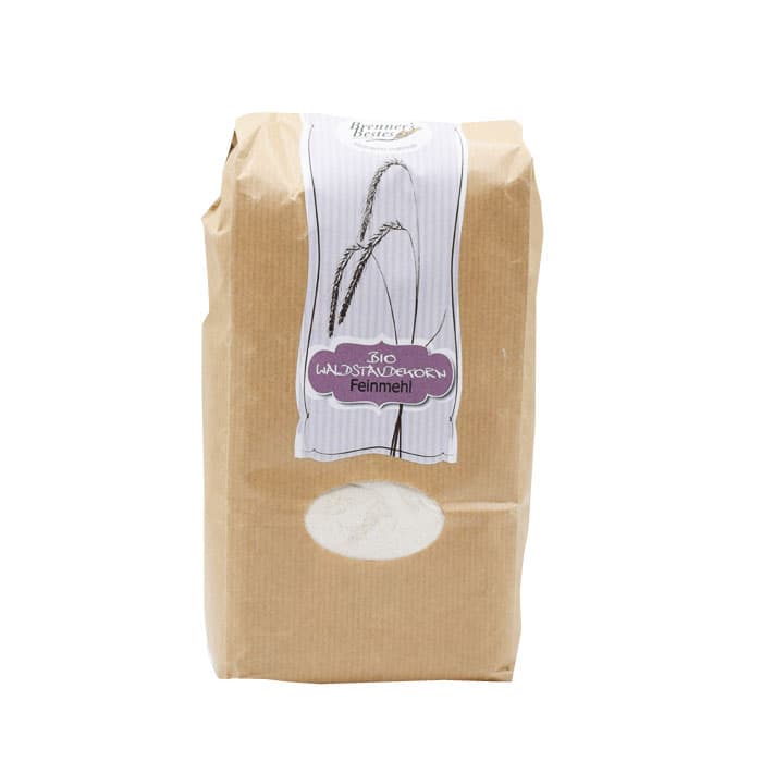 Waldstaudekorn Feinmehl BIO 1kg