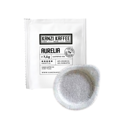 Aurelia - kräftiger Espresso | ESE-Pads/Cialde 40 Stück von Kanzi Kaffee