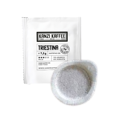 Triestina - mild | ESE-Pads/Cialde 40 Stück von Kanzi Kaffee