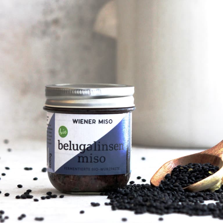 Buchweizen Belugalinsen Miso