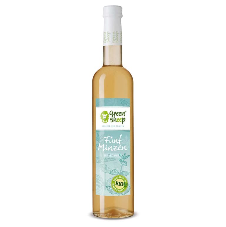 Fünf Minzen Sirup
