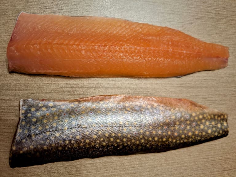 Lachssaiblingfilet