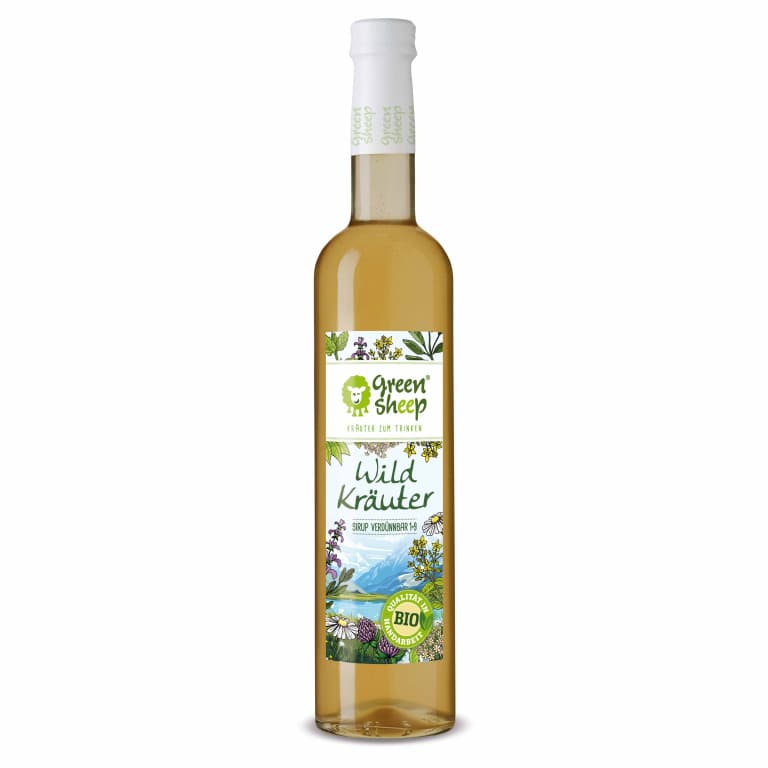 Wildkräuter Sirup