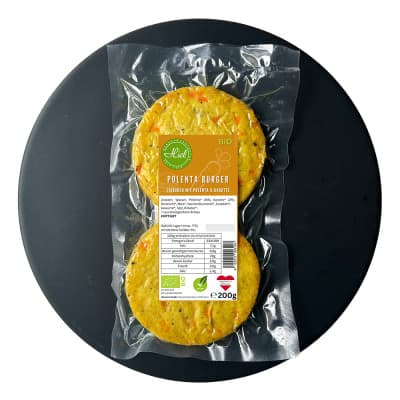 Polenta-Karotte Burger 200g von Hiel & Co GmbH
