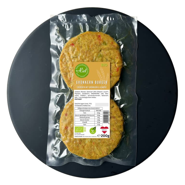 Grünkern-Gemüse Burger 200g