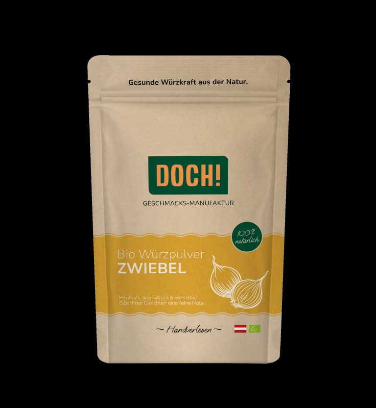 DOCH! Bio Würzpulver ZWIEBEL Btl