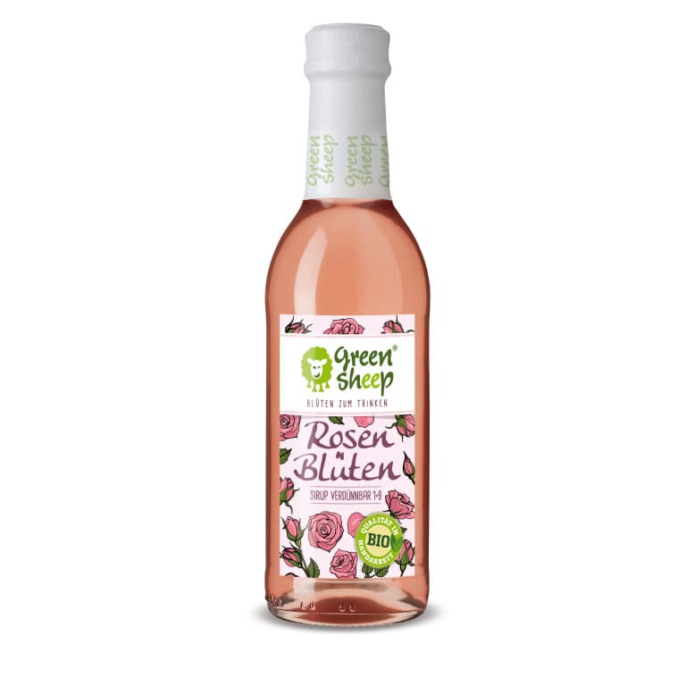 Rosenblüten Sirup