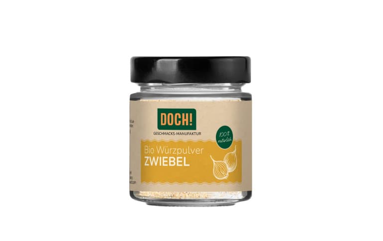 DOCH! Bio Würzpulver ZWIEBEL Glas