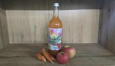 Bio Apfel-Karotten Saft 0,75 L von Biohof Wechselauer