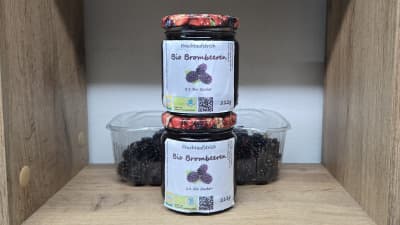 Bio Brombeeren Marmelade von Biohof Wechselauer
