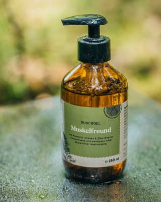 Duschgel Muskelfreund von Wolkenlos Kosmetik