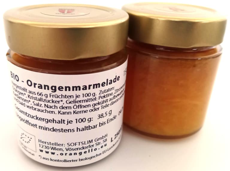 Bio Orangenmarmelade