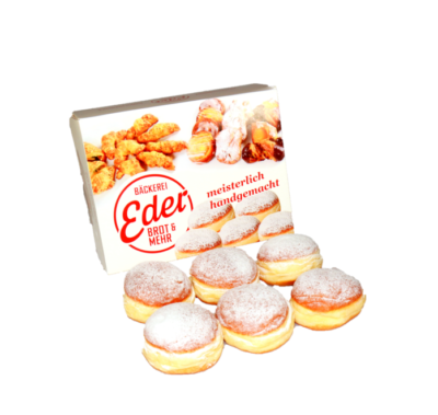 Eder's 6er Pack Krapfen von Bäckerei Eder GmbH