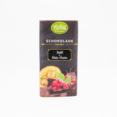 Kürbis- Himbeer Trüffel Schokolade
