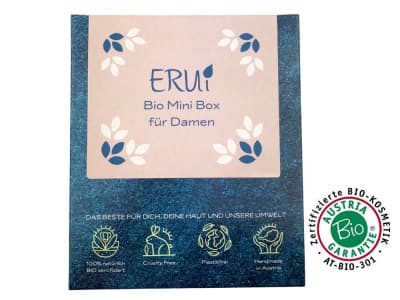 ERUi Bio Kosmetik Mini Geschenkset für Damen