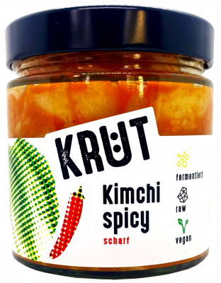 Kimchi spicy, 300g von KRUT - Kimchi & Kombucha